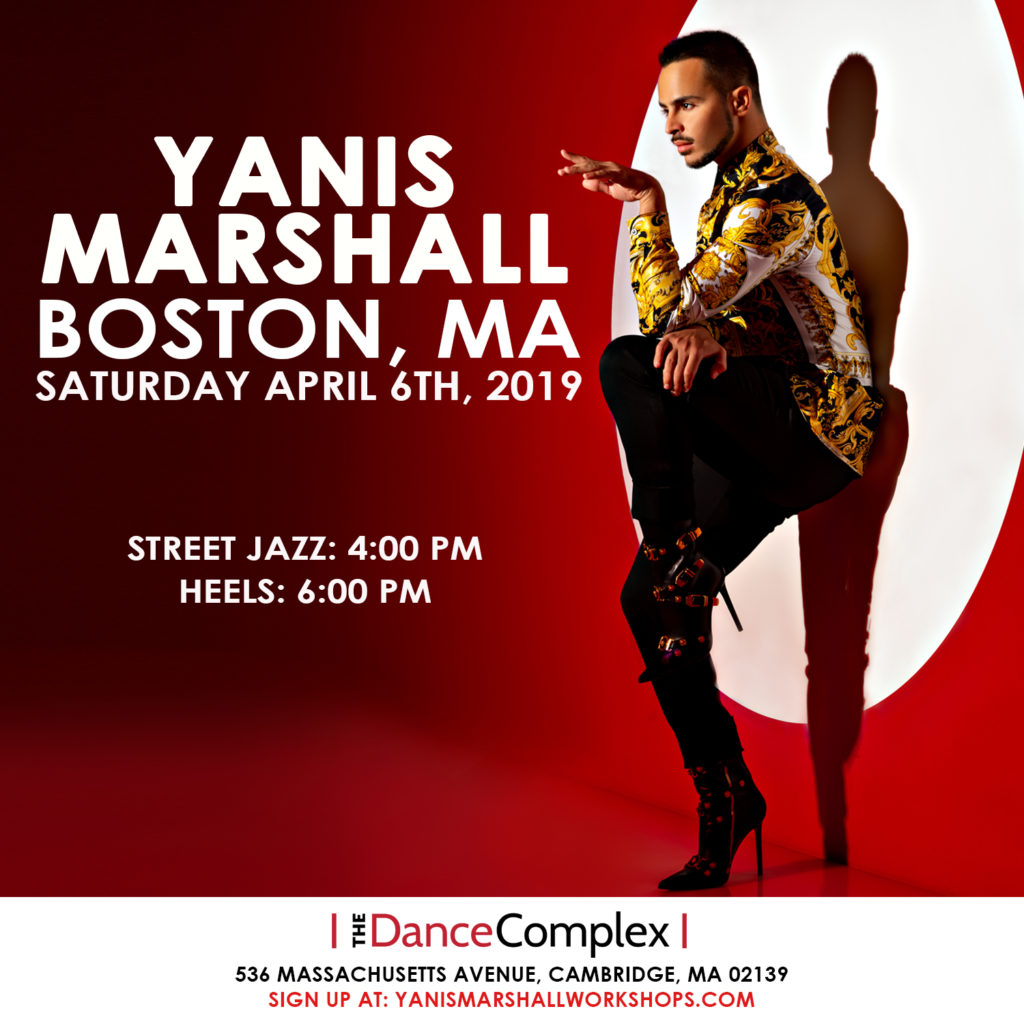 Street Jazz & Heels with Yanis Marshall BDA