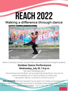 Reach performance poster