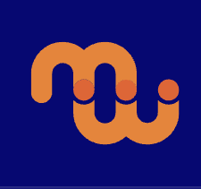 Foundation for MetroWest logo (letters "m" and "w" connected in two spots).