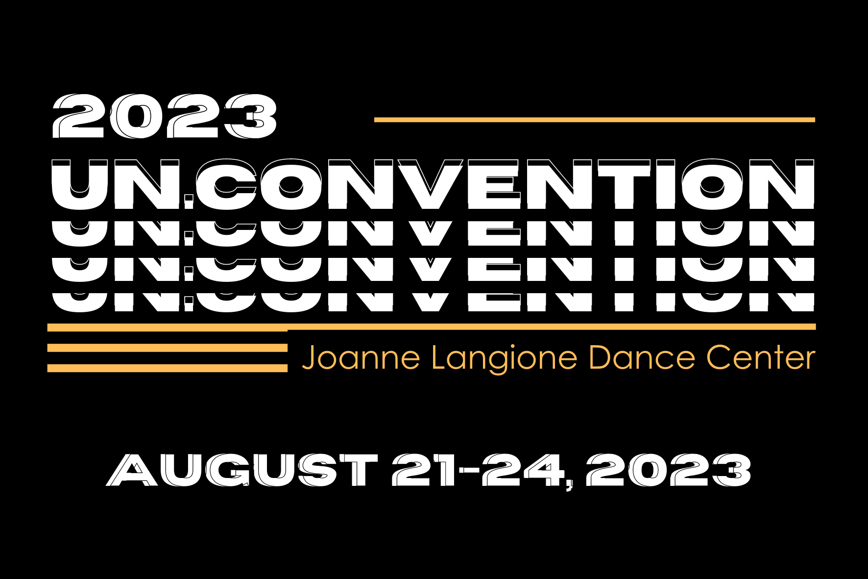 Monday, August 21 - Thursday, August 24, 2023